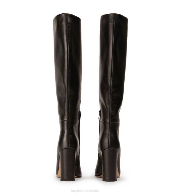 kniehohe Stiefel| de Tony Bianco Frauen Boss-Kalbsstiefel schwarze Komo 4624438